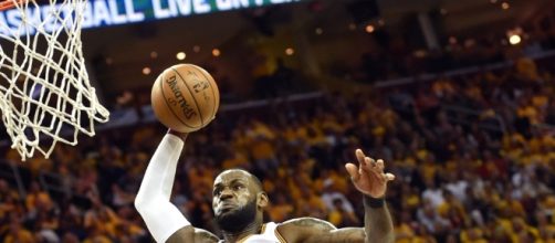 LeBron James surpassed Michael Jordan's record as NBA's playoff scoring leader. Photo - theundefeated.com