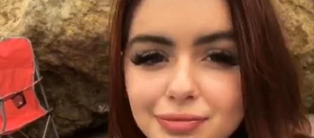 Ariel Winter called on tacky Memorial Day image. Source Youtube Ariel Winter called on tacky Memorial Day image. Source Youtube
