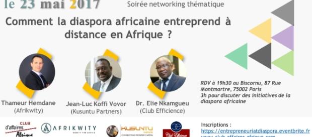 Comment la diaspora africaine entreprend à distance - Soirée ... - eventbrite.fr Comment la diaspora africaine entreprend à distance - Soirée ... - eventbrite.fr