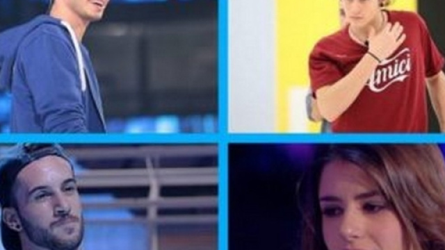 Amici 2017 i finalisti della scuola