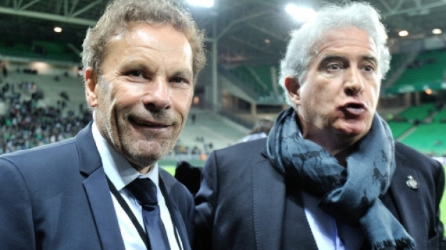 Roland Romeyer et Bernard Caïazzo auront du pain sur le planche cet été (crédit photo: But! Saint-Etienne)