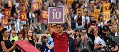 L'addio al calcio di Fransceso Totti