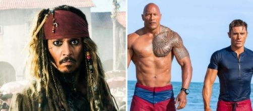Promo images from "Pirates of the Caribbean: Dead Men Tell No Tales" and "Baywatch" / BN Photo Library