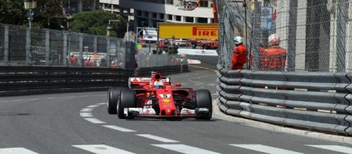 Raikkonen e la Ferrari in pole position a Montecarlo, Vettel ... - leggo.it