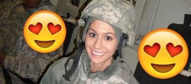 a militar americana que vem causando na internet a militar americana que vem causando na internet