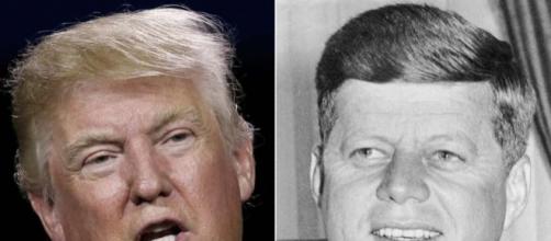President John F. Kennedy and President Donald Trump - Photo: Blasting News Library - sfgate.com