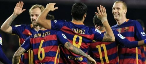 Des célébrations, la tête et un record de buts : le Barça s'est ... - eurosport.fr