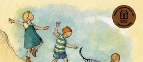 Libros infantiles sobre las vacaciones de verano: el álbum "Un día perfecto", de Patio Editorial. (Foto personal)