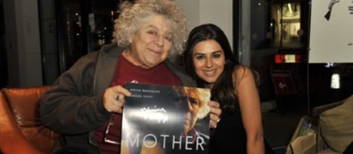 private screening of our film #MOTHER starring Miriam Margolyes photo Twitter @lucazizzari