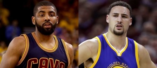 Watch: Was Kyrie Irving Reacting to Klay Thompson's Hot Breath ... - bet.com