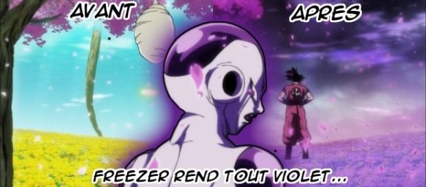 Freezer rend tout violet... Le véritable retour de Freezer ! Freezer rend tout violet... Le véritable retour de Freezer !