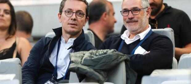 Jacques-Henri Eyraud et Andoni Zubizarreta Jacques-Henri Eyraud et Andoni Zubizarreta