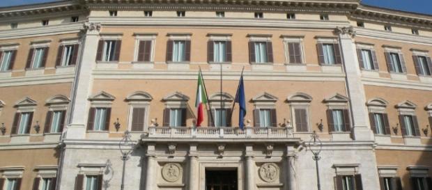 Montecitorio sede della Camera dei deputati a Roma Montecitorio sede della Camera dei deputati a Roma