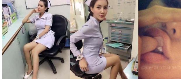 Parichat 'Pang' Chatsri, de 26 anos, perdeu o seu emprego por motivo inusitado Parichat 'Pang' Chatsri, de 26 anos, perdeu o seu emprego por motivo inusitado