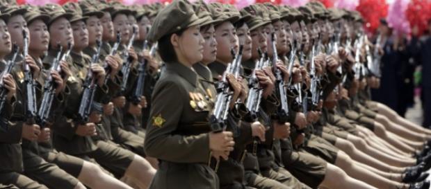 PHOTOS. Corée du Nord: Pyongyang expose sa puissance PHOTOS. Corée du Nord: Pyongyang expose sa puissance