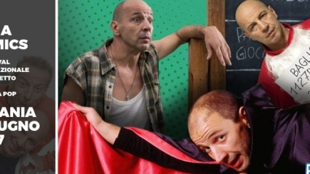 Aldo Baglio ospite ad EtnaComics