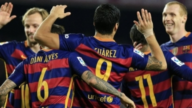 Des célébrations, la tête et un record de buts : le Barça s'est ... - eurosport.fr