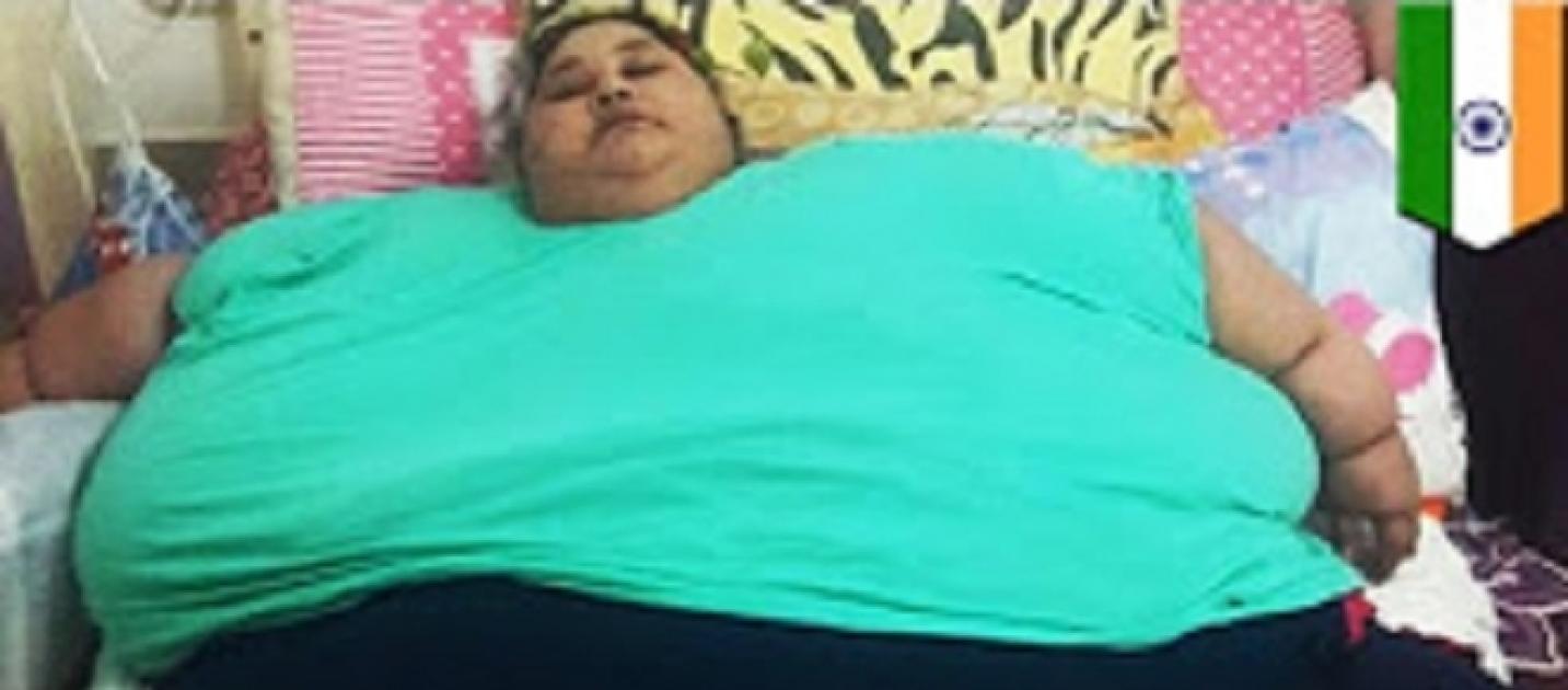 'World's Heaviest Woman' 1,100lb Eman Ahmed Abd El Aty has 713lb