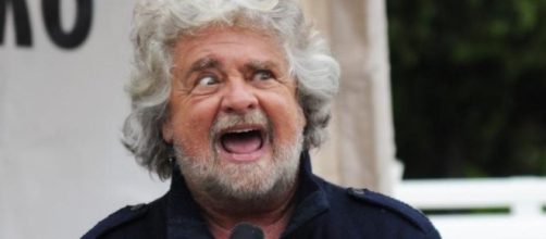Beppe Grillo in una foto pubblicata da radicaliroma.it