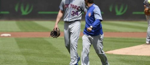 Mets' ace Syndergaard exits with injury, scheduled for MRI - SFGate - sfgate.com