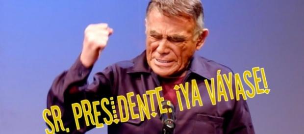 Héctor Suarez y el riesgo de hablar Héctor Suarez y el riesgo de hablar