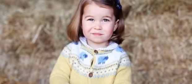 Princess Charlotte turns two. / Photo via Princess Diana & The Royal Family, YouTube screenshot Princess Charlotte turns two. / Photo via Princess Diana & The Royal Family, YouTube screenshot