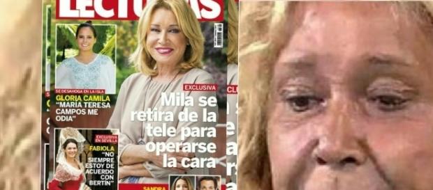 Sálvame: Mila Ximénez pasará por quirófano para retocarse el rostro Sálvame: Mila Ximénez pasará por quirófano para retocarse el rostro