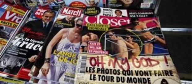 The offending issue of 'Closer' France from 2012 / from 'News18' - news18.com The offending issue of 'Closer' France from 2012 / from 'News18' - news18.com