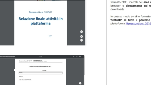 come scaricare il Dossier Finale