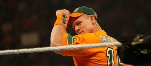 John Cena may have given away his possible surprise return to 'SmackDown Live.' [Image via Blasting News image library/givemesport.com]