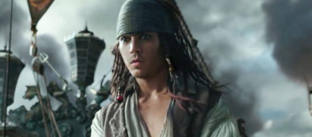CGI work enables Johnny Depp to portray his character's younger self in fifth 'Pirates' film. / from 'Digital Spy' - digitalspy.com CGI work enables Johnny Depp to portray his character's younger self in fifth 'Pirates' film. / from 'Digital Spy' - digitalspy.com