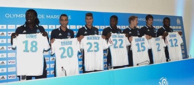 Les joueurs recrutés par l'OM en 2016 Les joueurs recrutés par l'OM en 2016