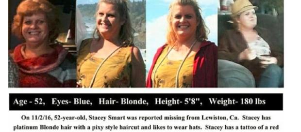 Missing person Stacey Smart / Photo via pinterest Missing person Stacey Smart / Photo via pinterest