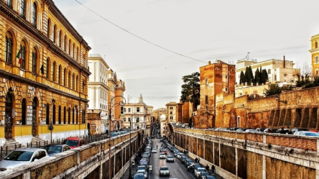 Il centro storico della capitale