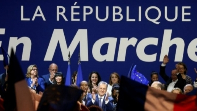 La République en Marche en tête des sondages