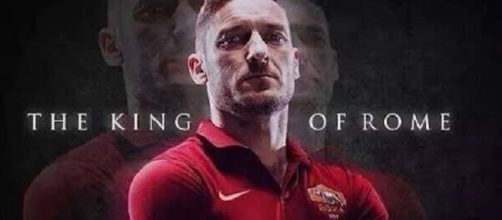 Francesco Totti denominato il Re di Roma
