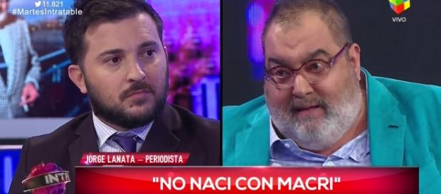 El cruce entre Lanata y Brancatelli El cruce entre Lanata y Brancatelli