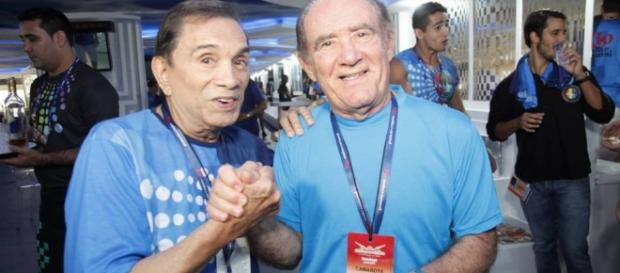 Dedé Santana (à esquerda) é um dos que ficou pobre por não saber guardar dinheiro Dedé Santana (à esquerda) é um dos que ficou pobre por não saber guardar dinheiro