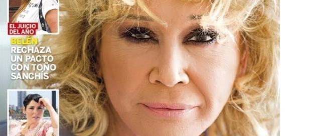 La nueva cara de Mila Ximénez. La nueva cara de Mila Ximénez.