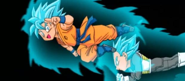 Son Gokú y Vegeta en super saiyajin Son Gokú y Vegeta en super saiyajin