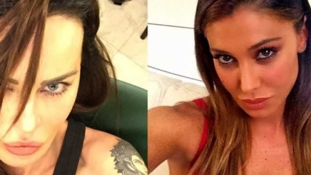 Belen Rodriguez e Nina Moric: lo scontro finisce in tribunale.