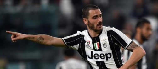 Juventus, la gioia dei giocatori bianconeri dopo la vittoria contro il Monaco