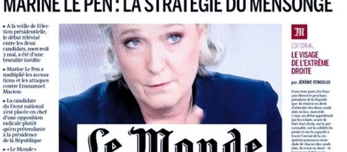 Même pour son père, Marine Le Pen a raté le débat face à Emmanuel Macron