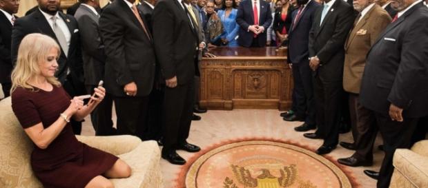 Has Kellyanne Conway been silenced? -image credit go.com Has Kellyanne Conway been silenced? -image credit go.com