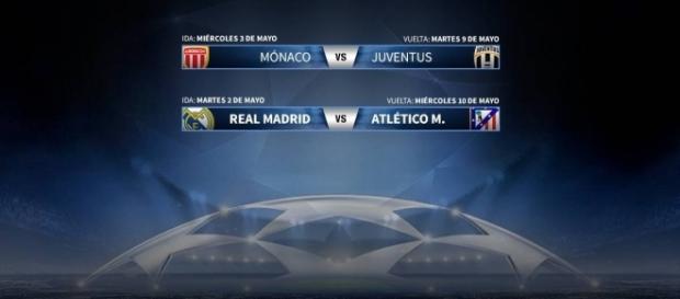 Semifinales de Liga de Campeones de Europa 2016-2017 Semifinales de Liga de Campeones de Europa 2016-2017