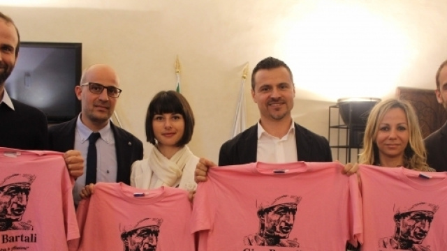 Andrea Vannucci assessore allo sport di Firenze, Cecilia Del Re assessore allo sviluppo economico, il sindaco di Bagno a Ripoli Francesco Casini.