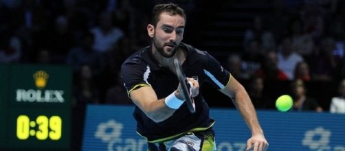 Marin Cilic during the 2016 ATP World Tour Finals in London. Photo by Marianne Bevis -- CC BY-ND 2.0