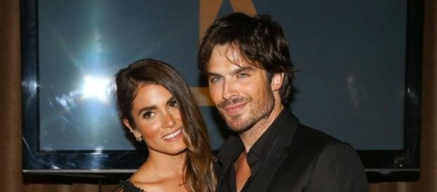 Art of Cuteness from Nikki Reed and Ian Somerhalder: Romance Rewind - eonline.com Art of Cuteness from Nikki Reed and Ian Somerhalder: Romance Rewind - eonline.com