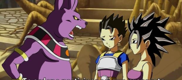 Champa reclamando a los super saiyajins Champa reclamando a los super saiyajins