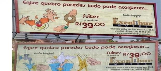 Veja as propaganda de motéis mais divertidas Veja as propaganda de motéis mais divertidas